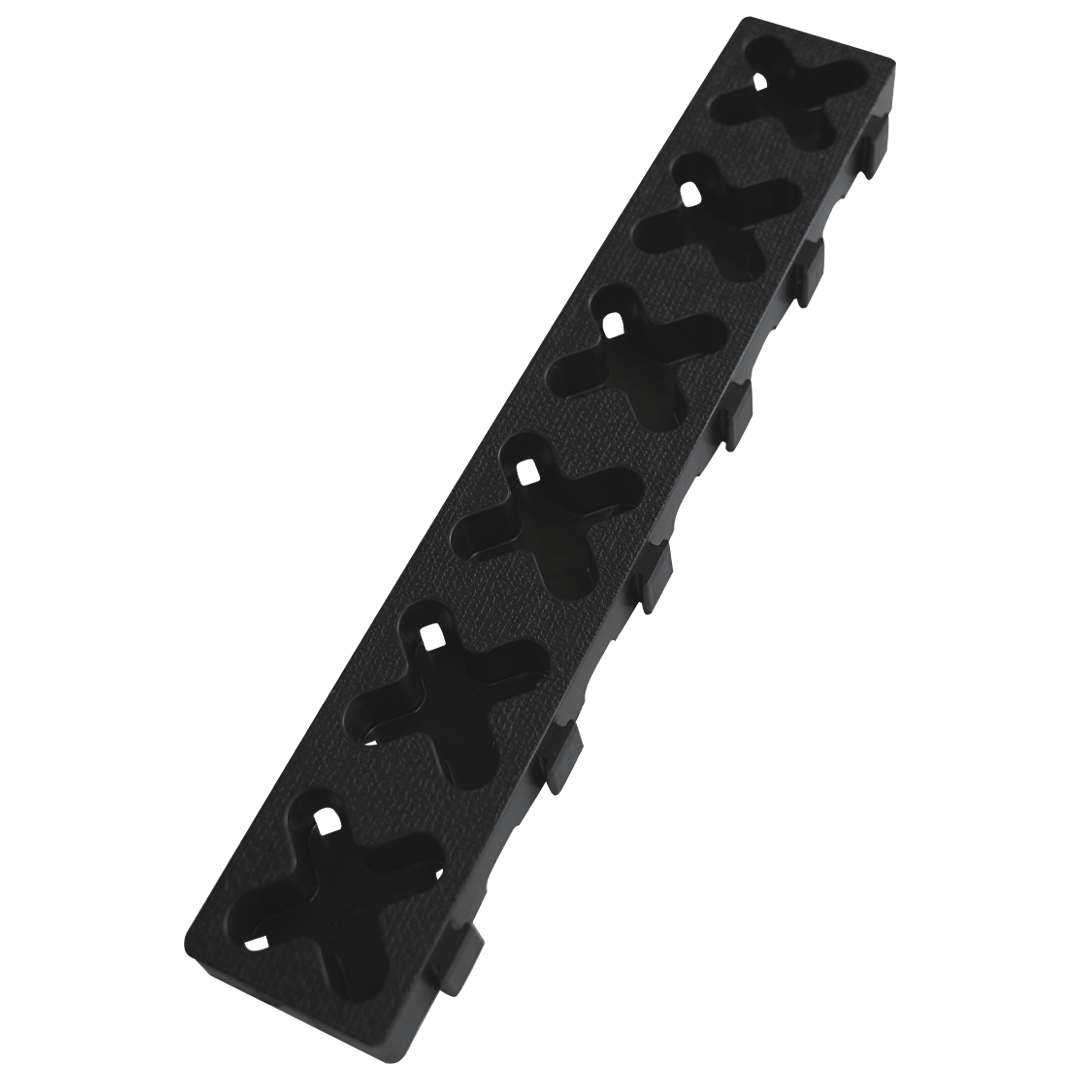 12" x 2" Tmat Strips - with Drain Holes (2-Pack)